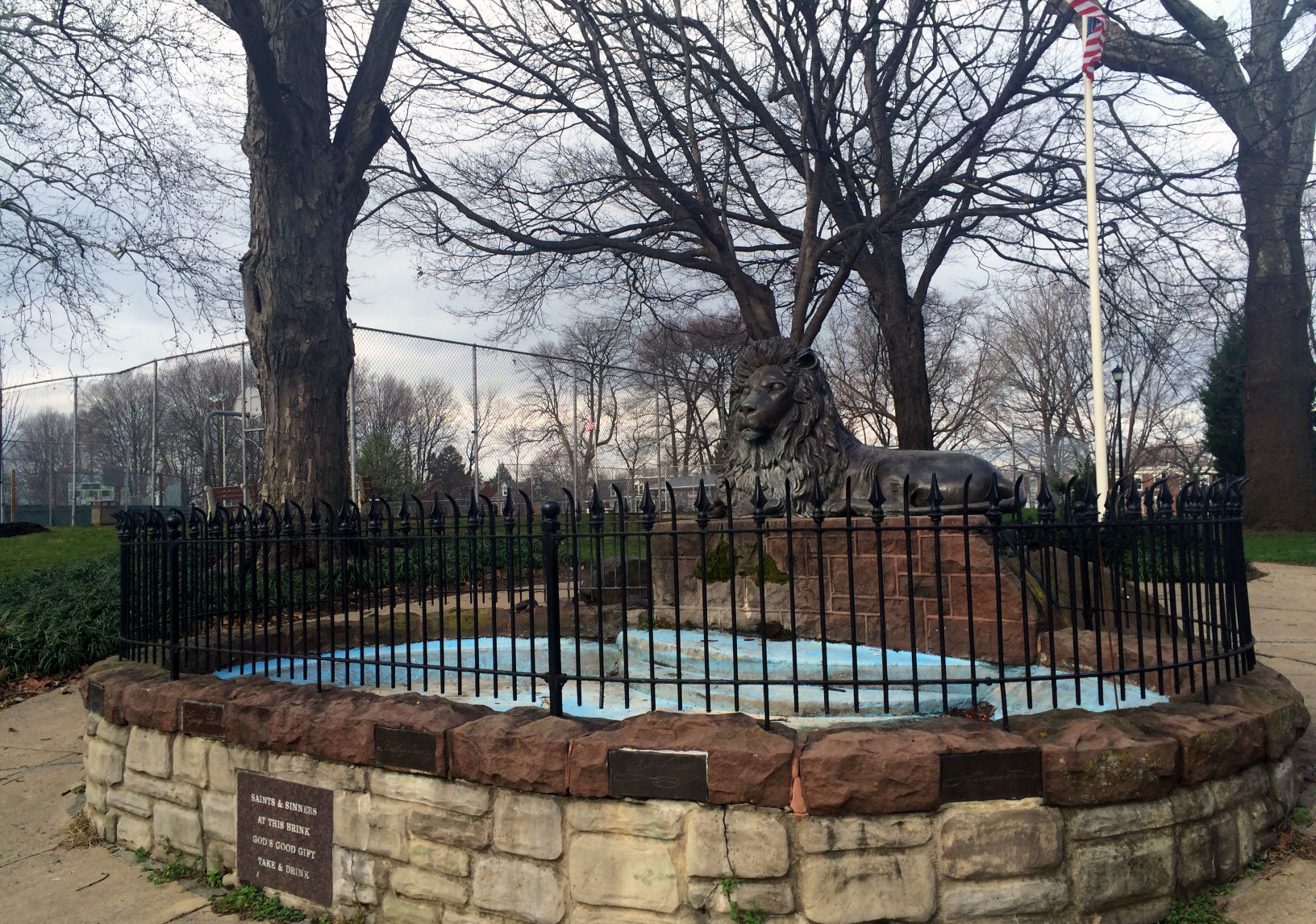 Reservoir park fountain 2016